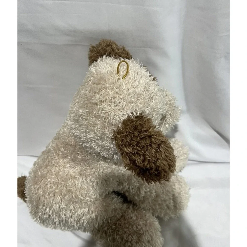 Burton + Burton plush puppy. Cream/Brown ears. Super cute‎ & soft. 11”